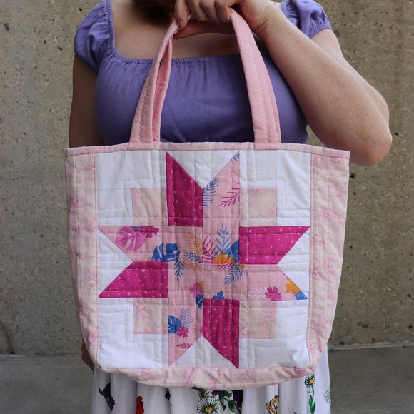 Vintage Handbags - quilted tote bag